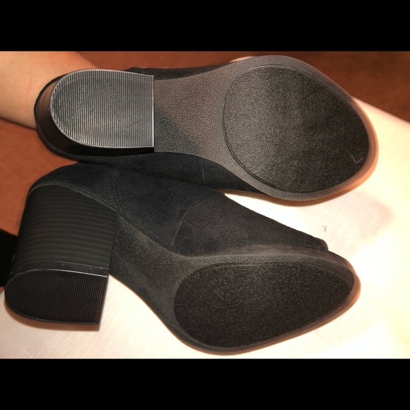 Sugar heels NEW Sugar Peeptoe bootie Heels NEW $70 size 6.5 - Picture 5 of 8